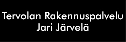 Tervolan Rakennuspalvelu Jari Järvelä logo